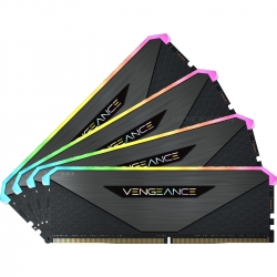 Corsair VENGEANCE RGB 32GB (8GB x4) DDR4 3600MT/s Black DIMM