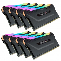 Corsair VENGEANCE RGB PRO 256GB (32GB x8) DDR4 3200MT/s Black DIMM