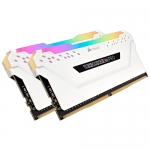 Corsair VENGEANCE RGB PRO 16GB (8GB x2) DDR4 3200MT/s White DIMM