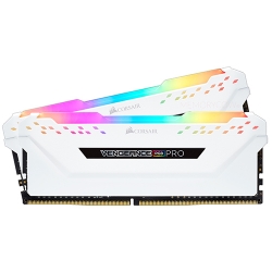 Corsair VENGEANCE RGB PRO 16GB (8GB x2) DDR4 3200MT/s White DIMM