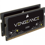 Corsair VENGEANCE 32GB (16GB x2) DDR4 2666MT/s Black Non ECC SODIMM