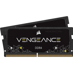 Corsair VENGEANCE 32GB (16GB x2) DDR4 2666MT/s Black Non ECC SODIMM