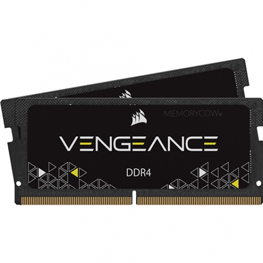 Corsair VENGEANCE 32GB (16GB x2) DDR4 3200MT/s Black Non ECC SODIMM
