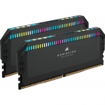 Corsair DOMINATOR PLATINUM RGB 32GB (16GB x2) DDR5 6000MT/s Black DIMM, [XMP]