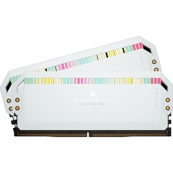 Corsair DOMINATOR PLATINUM RGB 64GB (32GB x2) DDR5 5600MT/s White DIMM