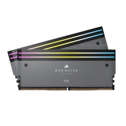 Corsair DOMINATOR TITANIUM RGB 32GB (16GB x2) DDR5 6000MT/s Grey DIMM
