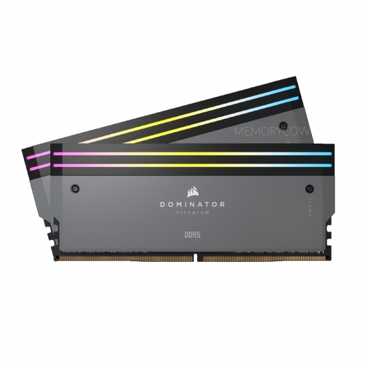Corsair DOMINATOR TITANIUM RGB 64GB (32GB x2) DDR5 6000MT/s Grey DIMM