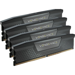 Corsair VENGEANCE 64GB (16GB x4) DDR5 6600MT/s Black DIMM, [XMP]