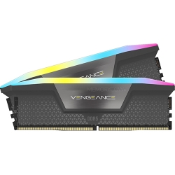 Corsair VENGEANCE RGB 64GB (32GB x2) DDR5 5200MT/s Cool Grey DIMM