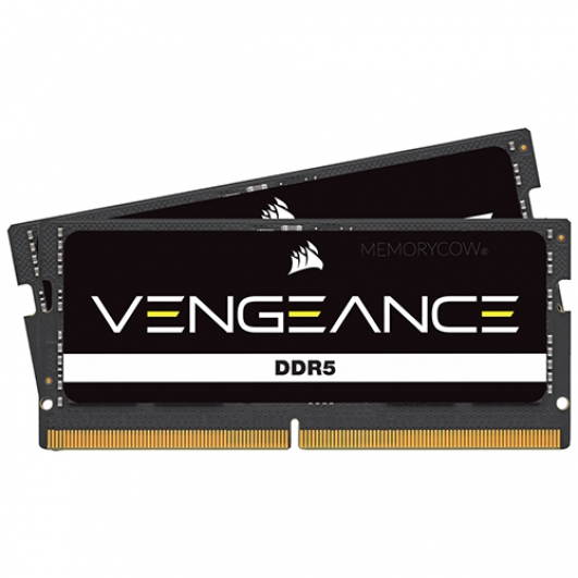Corsair VENGEANCE 32GB (16GB x2) DDR5 4800MT/s Black Non ECC SODIMM