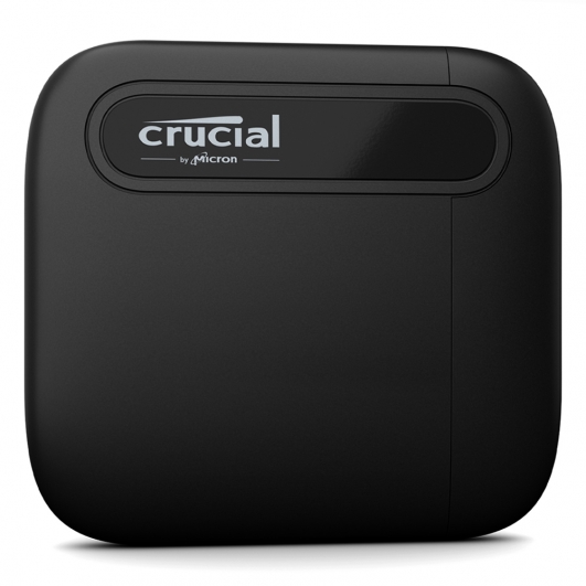 Crucial 4TB (4000GB) X6 External Portable SSD USB 3.2, Gen2, Type-C, 800MB/s R