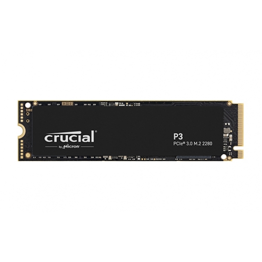 4.0TB (4000GB) Crucial P3 M.2 (2280) PCIe NVMe Gen 4.0 (x4) SSD