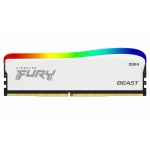 16GB (8GB x2) Kingston FURY Beast KF432C16BWAK2/16 DDR4 3200MT/s Non-ECC Memory DIMM, XMP, RGB