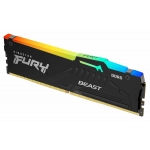 32GB (16GB x2) Kingston FURY Beast KF560C36BBE2AK2-32 DDR5 6000MT/s Non-ECC Memory DIMM, XMP/EXPO, RGB