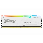 64GB (32GB x2) Kingston FURY Beast KF564C32BWAK2-64 DDR5 6400MT/s Non-ECC Memory DIMM, XMP, RGB