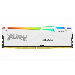 16GB Kingston FURY Beast KF564C32BWA-16 DDR5 6400MT/s Non-ECC Memory DIMM, XMP, RGB