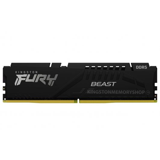 Kingston FURY Beast KF560C30BBE-32 32GB DDR5 6000MT/s Black Memory DIMM [EXPO]