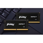 64GB (32GB x2) Kingston FURY Impact KF556S40IBK2-64 DDR5 5600MT/s Non-ECC Memory SODIMM, PNP