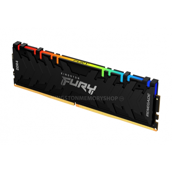 Kingston FURY Renegade RGB KF432C16RB1AK2/32 32GB (16GB x2) DDR4 3200MT/s  Black DIMM