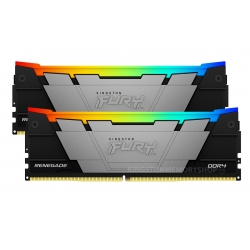 Kingston FURY Renegade RGB KF440C19RB2AK2/16 16GB (8GB x2) DDR4 4000MT/s Black/Silver DIMM