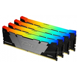 Kingston FURY Renegade RGB KF432C16RB2AK4/32 32GB (8GB x4) DDR4 3200MT/s Black/Silver DIMM