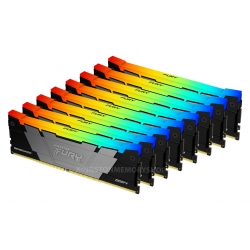 Kingston FURY Renegade RGB KF432C16RB2AK8/256 256GB (32GB x8) DDR4 3200MT/s Black/Silver DIMM