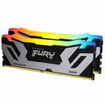 32GB (16GB x2) Kingston FURY Renegade KF572C38RSAK2-32 DDR5 7200MT/s Non-ECC Memory DIMM, XMP, RGB