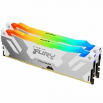 32GB (16GB x2) Kingston FURY Renegade KF568C36RWAK2-32 DDR5 6800MT/s Non-ECC Memory DIMM, XMP, RGB