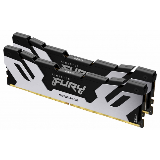 32GB (16GB x2) Kingston FURY Renegade KF564C32RSK2-32 DDR5 6400MT/s Non-ECC Memory DIMM, XMP