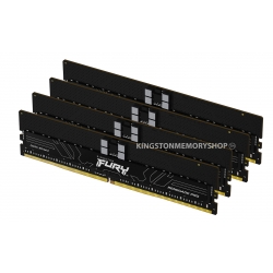 Kingston FURY Renegade Pro KF564R32RBK4-64 64GB (16GB x4) DDR5 6400MT/s ECC Registered RAM Memory DIMM