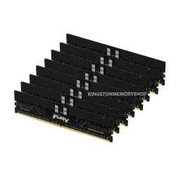 Kingston FURY Renegade Pro KF564R32RBK8-256 256GB (32GB x8) DDR5 6400MT/s ECC Registered RAM Memory DIMM [XMP]