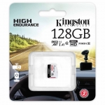 Kingston 128GB High Endurance Micro SD Card - U1, Up To 95MB/s