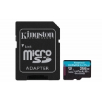 Kingston 256GB Canvas Go Plus Micro SD Card - U3, V30, Up To 170MB/s