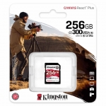 Kingston 256GB Canvas React Plus SD Card - U3, V90, Up To 300MB/s