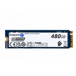 480GB Kingston DC2000B SSD, M.2 NVMe [2280], PCIe 4.0 x4, 7000MB/s R, 800MB/s W