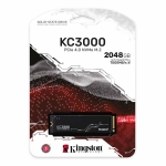 2.0TB (2000GB) Kingston KC3000 M.2 (2280) PCIe NVMe Gen 4.0 (x4) SSD