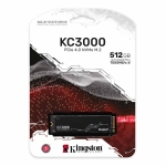 512GB Kingston KC3000 M.2 (2280) PCIe NVMe Gen 4.0 (x4) SSD