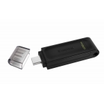 128GB Kingston DataTraveler 70 USB 3.2, Gen1 Flash Drive, Type-C, 80MB/s R