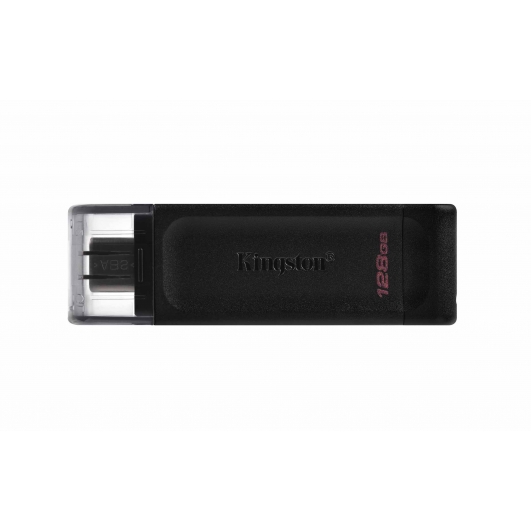 128GB Kingston DataTraveler 70 USB 3.2, Gen1 Flash Drive, Type-C, 80MB/s R