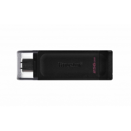 256GB Kingston DataTraveler 70 USB 3.2, Gen1 Flash Drive, Type-C, 80MB/s R