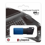 64GB Kingston DataTraveler Exodia M USB 3.2, Gen1 Flash Drive, Type-A