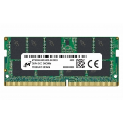 16GB Micron MTC10C1084S1TC48BA1R DDR5 4800MT/s ECC Unbuffered Memory SODIMM