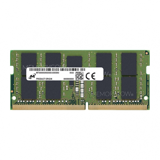 Micron MTA9ASF1G72HZ-3G2R1 8GB DDR4 3200MT/s ECC Unbuffered Memory RAM SODIMM