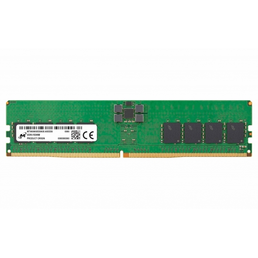 32GB Micron MTC20F1045S1RC48BA2R DDR5 4800MT/s ECC Registered Memory DIMM