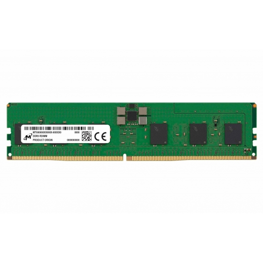 16GB Micron MTC10C1084S1EC48BA1R DDR5 4800MT/s ECC Unbuffered Memory DIMM