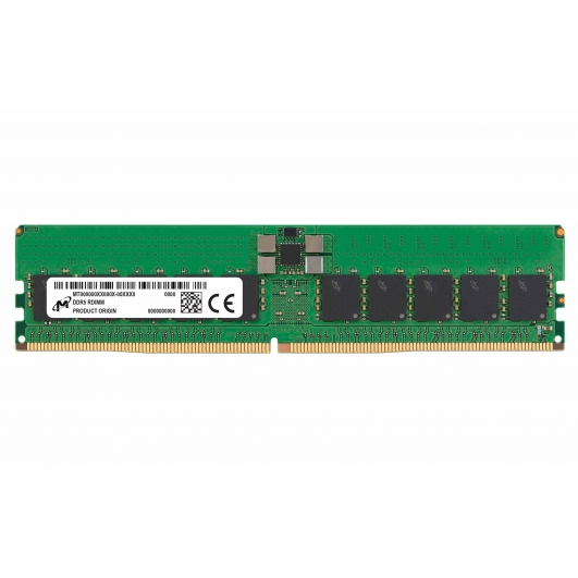 32GB Micron MTC20C2085S1EC48BA1R DDR5 4800MT/s ECC Unbuffered Memory DIMM