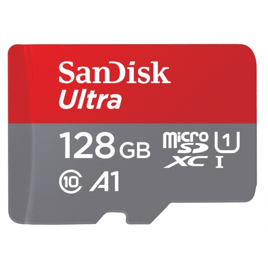 SanDisk 128GB Ultra microSDXC Memory Card A1 Class 10