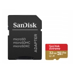 SanDisk 32GB Extreme Micro SD Card - U3, V30, A1, Up To 100MB/s