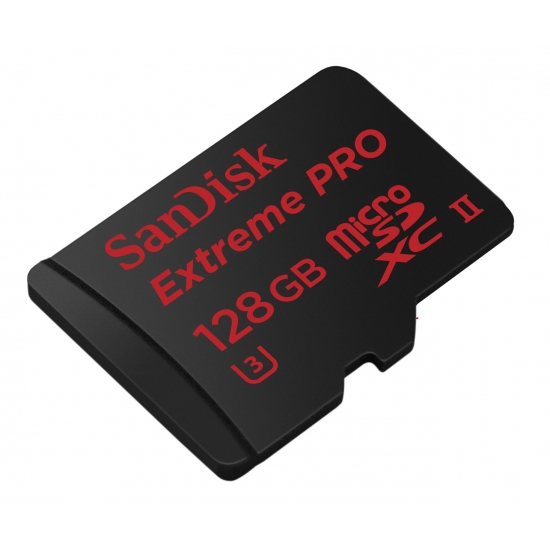 Sandisk 128gb Extreme Pro Micro Sd Sdxc Card Uhs Ii U3 275mb S R 100mb S W Buy Online Memorycow Free Uk Delivery