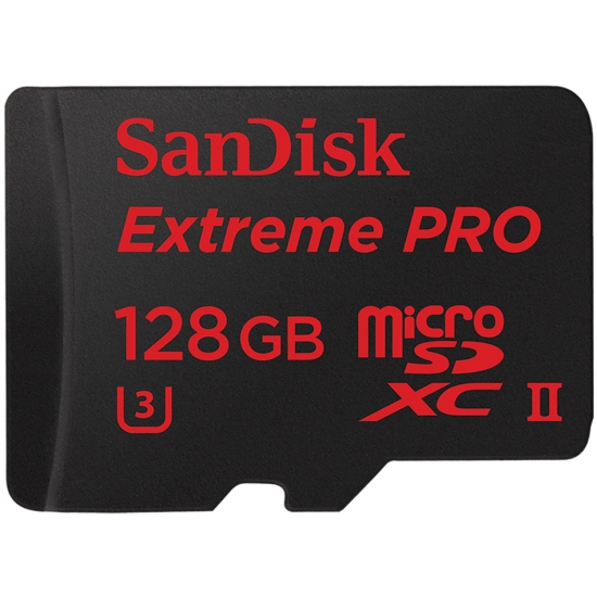 Sandisk 128gb Extreme Pro Micro Sd Sdxc Card Uhs Ii U3 275mb S R 100mb S W Buy Online Memorycow Free Uk Delivery